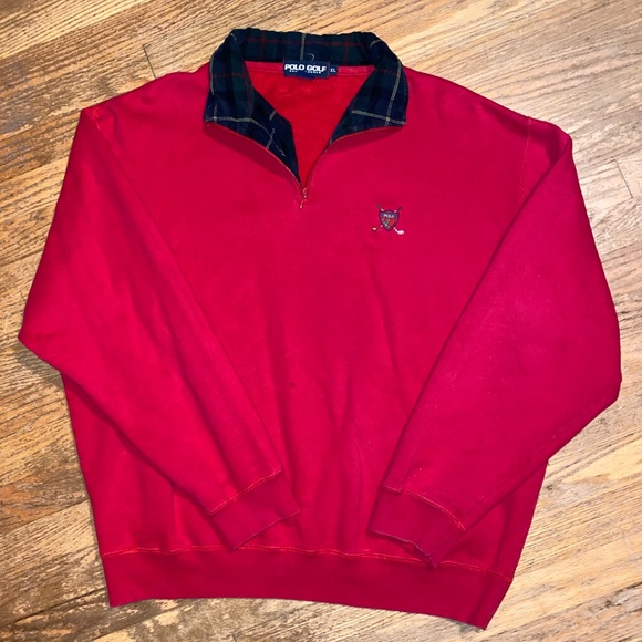 Polo Ralph Lauren Other - Vintage Polo Golf Half ZIP Sweater